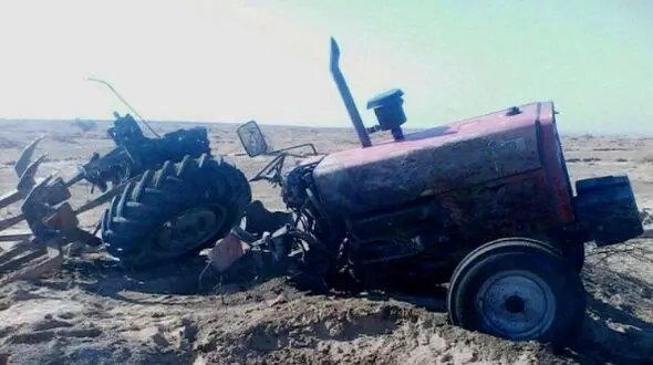 مرگ دلخراش زن ۷۲ ساله در حادثه سقوط از تراکتور الیگودرز