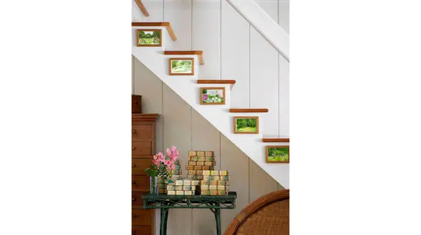 دکور کردن ساده راه پله ها