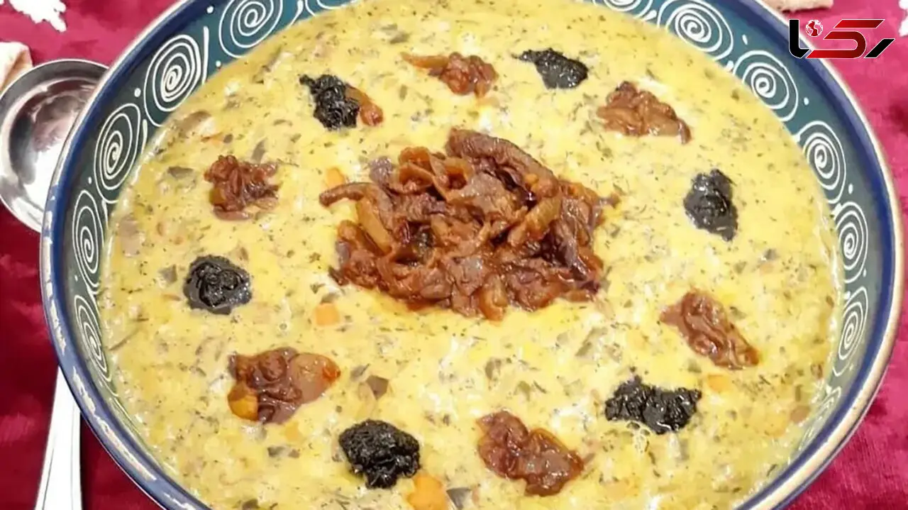 مراحل تهیه و مواد لازم آش دوغ خانگی 