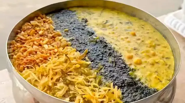 آش ترخینه عصرانه امروز + فیلم