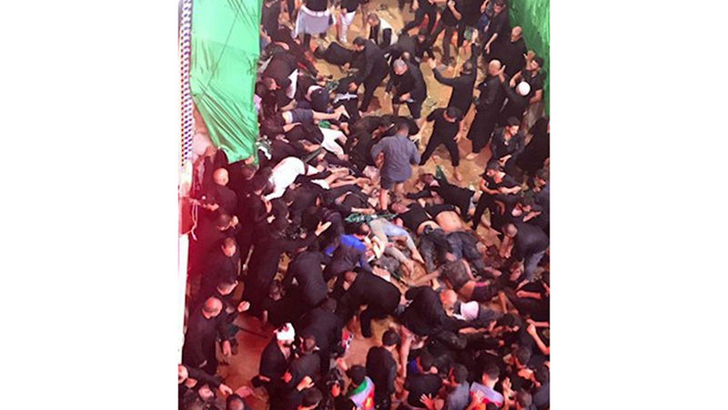 نخستین فیلم از مرگ وحشتناک ۳۱ نفر در فاجعه کربلا / ایرانی ها در میان قربانیان