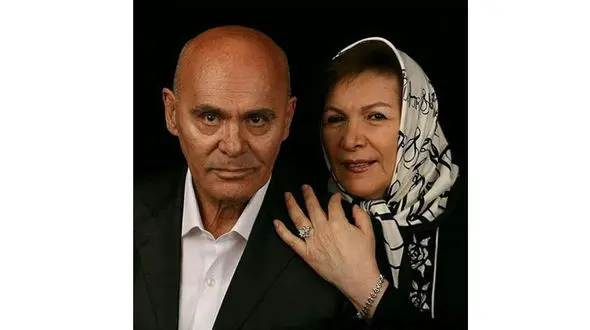 عکس کمتر دیده شده از جمشید هاشم پور در کنار همسرش +عکس