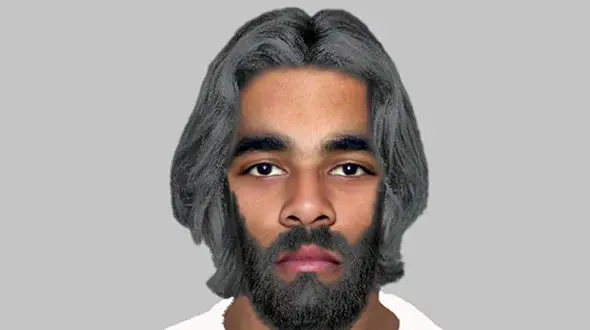 دختر بچه چهره مرد شیطان صفت را ترسیم کرد + عکس