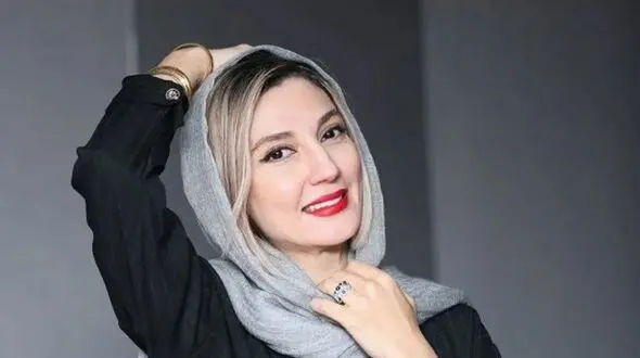 رنگ کابینت آشپزخانه حدیث میرامینی که انصافا جذاب است