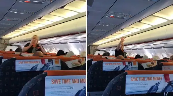 زبان جالب مهمانداران یک شرکت هواپیمایی خبرساز شد + فیلم