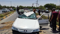 تصادف خونین پژو با پرشیا در تبریز