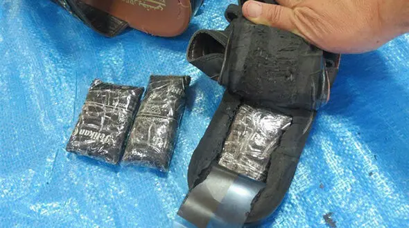  معده مسافر قطار پر از تریاک بود! + عکس