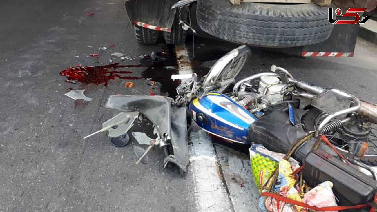 یک کشته در تصادف موتورسیکلت با سواری پراید