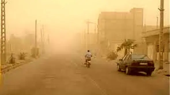 باد شدید و گرد و خاک در سیستان و بلوچستان؛ کاهش دید در زهک به ۲۰۰۰ متر