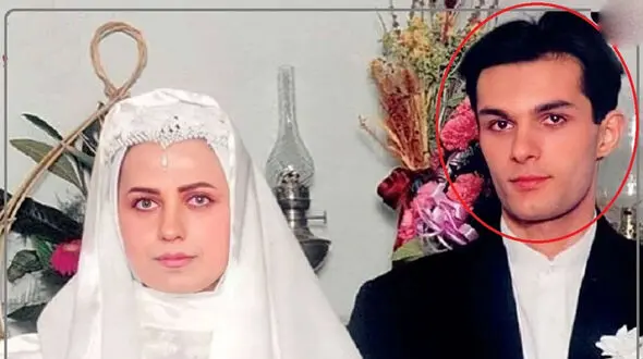 عکس/ رونمایی از همسر واقعی رامین پرچمی همبازی لعیا زنگنه در سالهای جوانی/ به پای هم پیر بشین ایشالله 