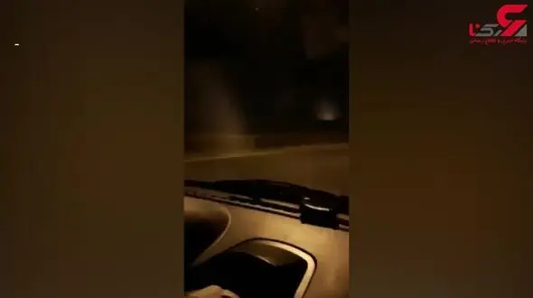 2 فیلم دیده نشده از لحظه سقوط هواپیمای اوکراینی / یک زن و مرد این فیلم را گرفته اند