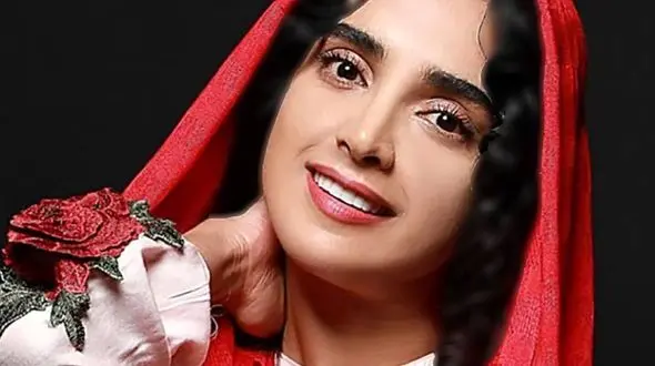  عکس لو رفته  الهه حصاری  در استادیوم آزادی ! / چهره جذاب بدو آرایش خانمب ازیگر !