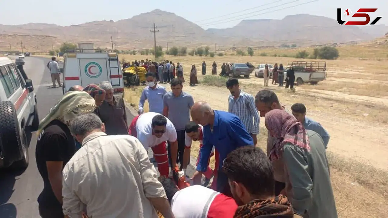 تصادف در شهرستان بروجن پنج مصدوم برجای گذاشت