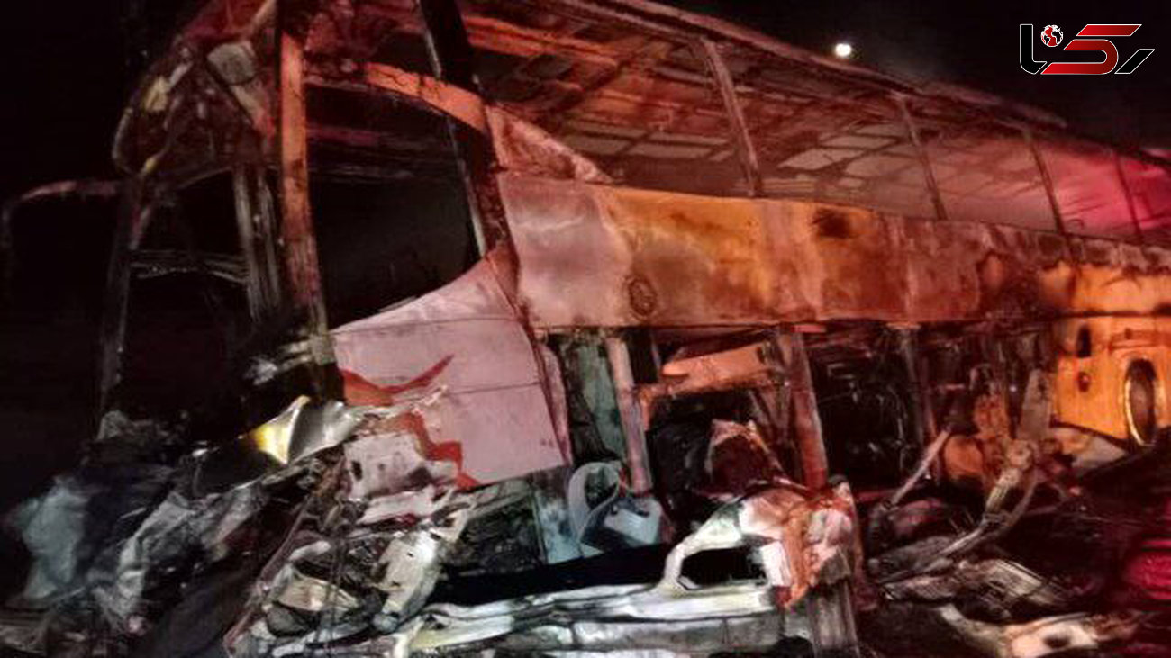 حادثه پشت حادثه / 28 کشته و مصدوم در تصادف اتوبوس با پژو در جاده کرمان