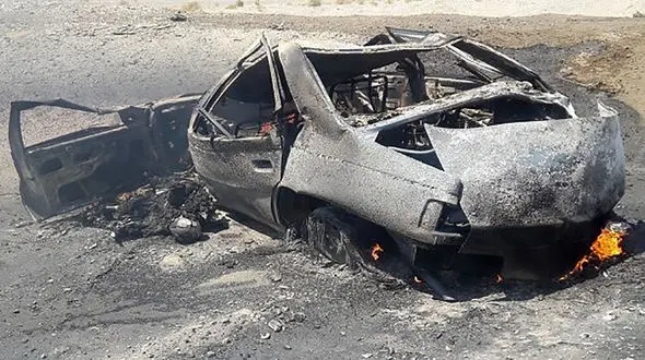 واکنش پلیس به واژگونی خودروی حامل سوخت در هشت بندی + عکس و جزئیات
