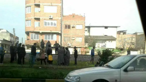 مرگ دردناک پسر جوان در برخورد با قطار در قائمشهر + عکس 