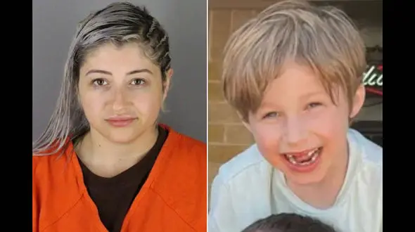 قتل پسر 6 ساله به دست مادر سنگدل / جسد او داخل ماشین کشف شد + عکس