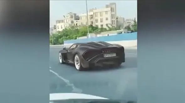 فیلم گرانترین بوگاتی جهان در تهران / قیمت ۱۳۸ میلیارد تومان !