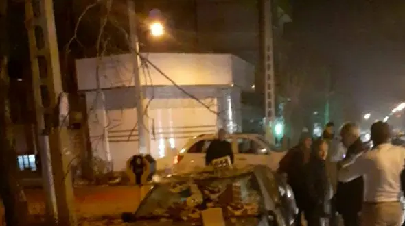 فیلمی از وضعیت قطور پس از وقوع زمین لرزه 