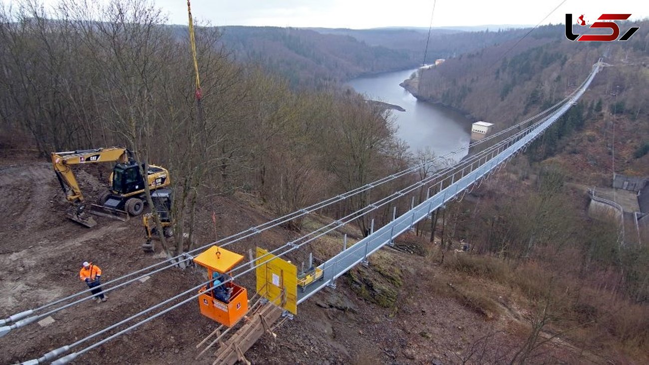 افتتاح طولانی‌ترین پل معلق جهان در آلمان + عکس 