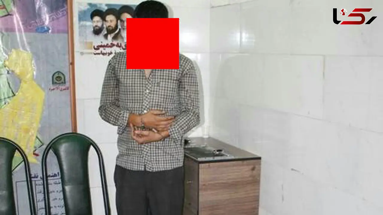دزد ترسو خود را زود لو داد + عکس