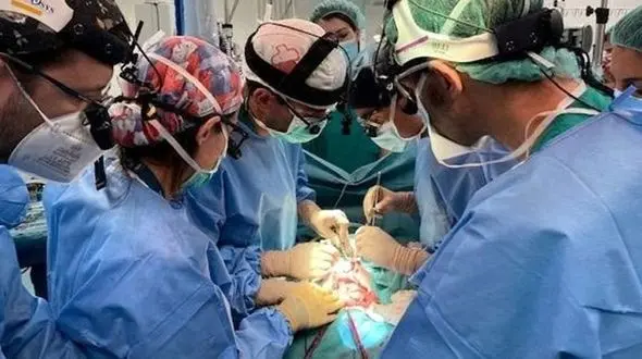 برای اولین بار در جهان روده یک فرد متوفی به یک نوزاد پیوند زده شد