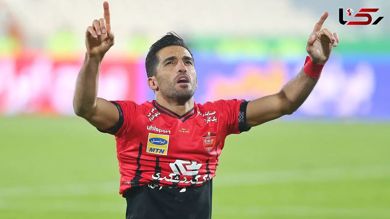 گل اول پرسپولیس به ذوب آهن + فیلم
