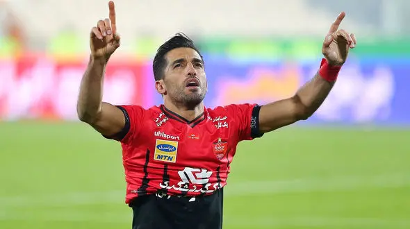 گل اول پرسپولیس به ذوب آهن + فیلم