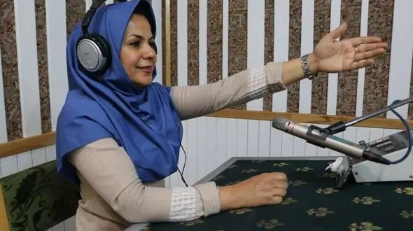 اولین گزارشگر ورزشی زن در صداوسیما + عکس