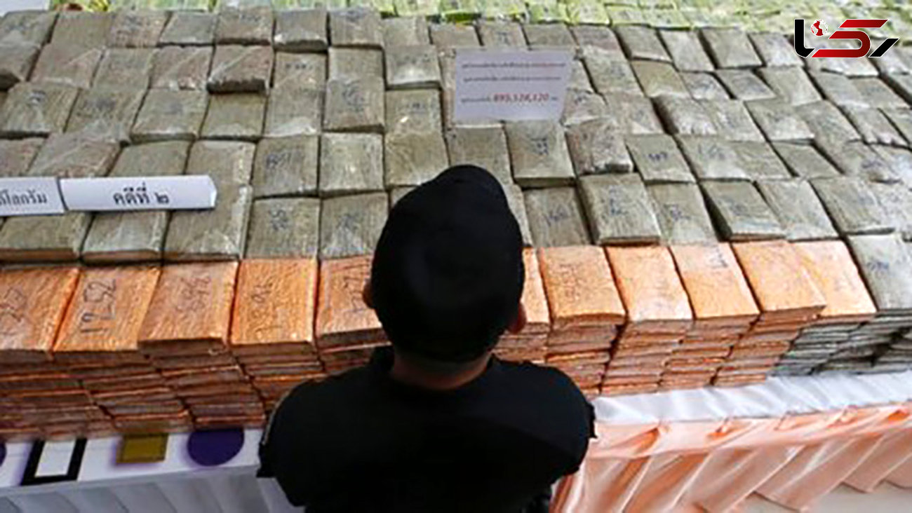 کشف و ضبط ۲۹ میلیون دلار مواد مخدر در تایلند

