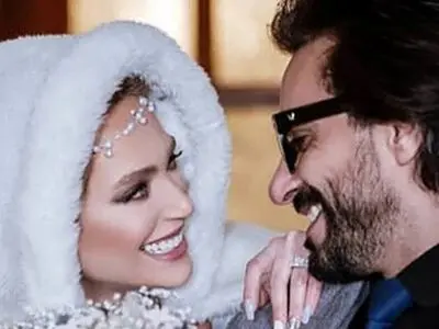 عکس ها / یادی کنیم از عروسی باشکوه و مجلل نگین معتضدی و همسرش/ از لباس عروس خاص تا دسته گل  دلبرانه ... / میهمانانشان که ...