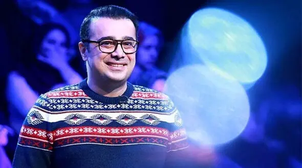 سلفی سپند امیرسلیمانی از پشت صحنه ی بازی پدرخوانده/موهای مجید واشقانی فقط