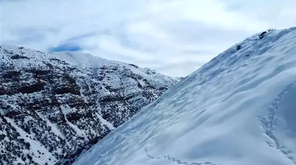 منطقه ای در ایران که ارتفاع برف به 6 متر رسید
