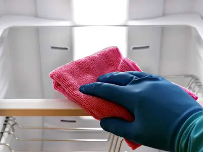 نحوه تمیز کردن یخچال فریزر؛ ساده ترین روش های پاکسازی داخل یخچال