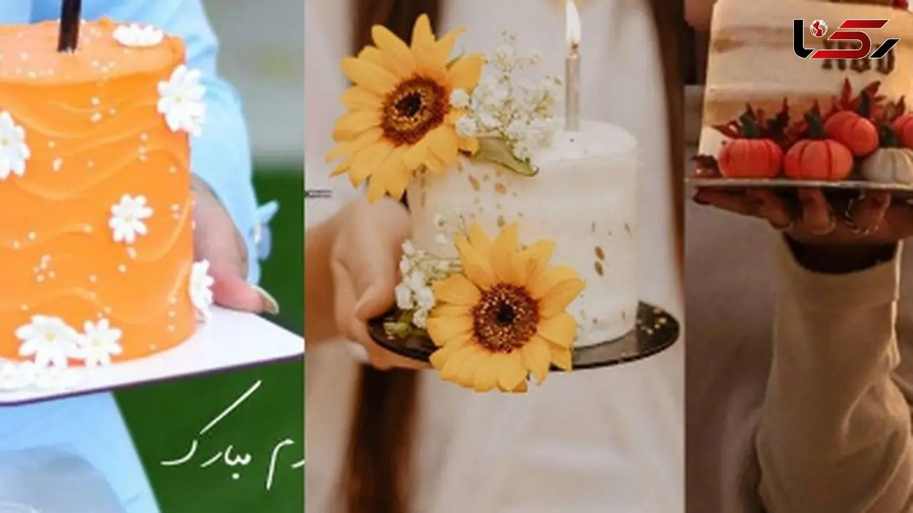 کیک تولد پاییزی / طراحی‌ های خلاقانه و شیک برای فصل پاییز