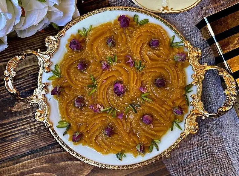 حلوای سه آرد ویژه ماه مبارک رمضان + روش تهیه