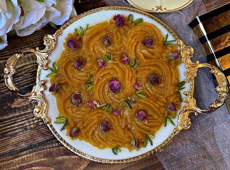 حلوای سه آرد ویژه ماه مبارک رمضان + روش تهیه