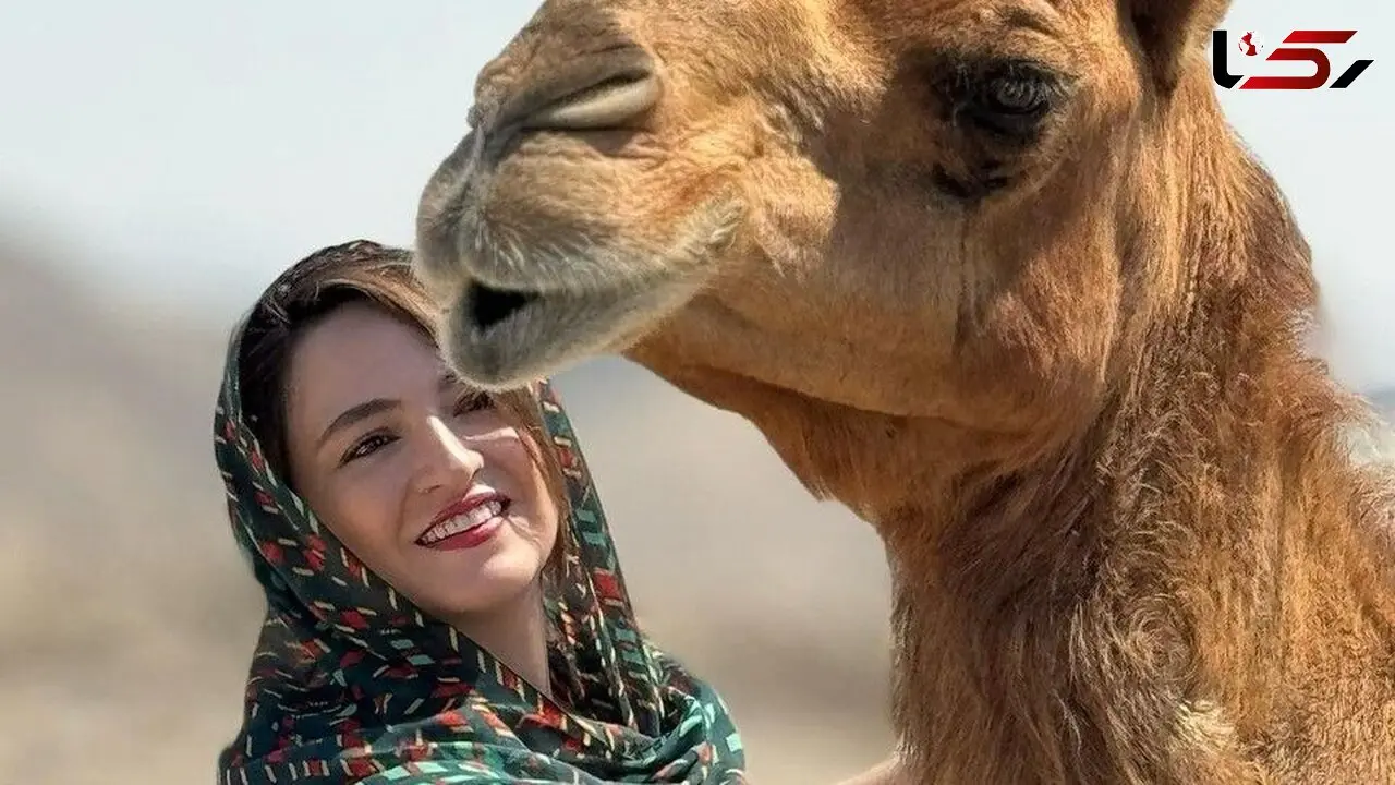عکس/  استایل جنوبی گلاره عباسی، فرزانه سریال کیمیا با برقع سنتی و روسری رنگارنگ لِیسو / چقدر این لباس بهش میاد