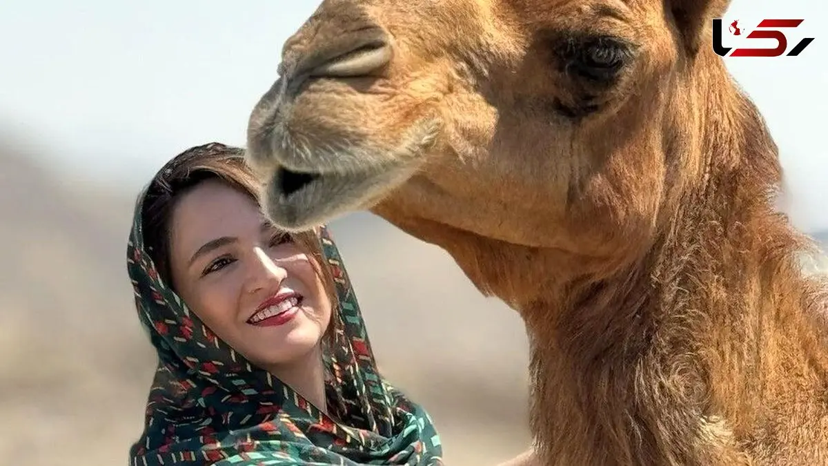 عکس/  استایل جنوبی گلاره عباسی، فرزانه سریال کیمیا با برقع سنتی و روسری رنگارنگ لِیسو / چقدر این لباس بهش میاد