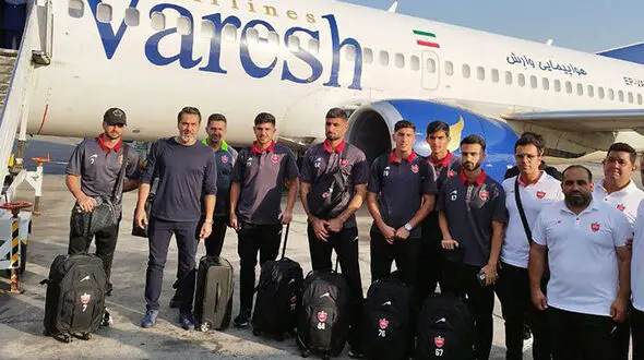 کاروان پرسپولیس عازم عربستان شد + عکس