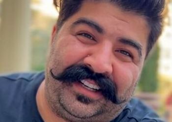 خلاقیت خنده دار اوستا قناد دامغانی برای تزئین کیک تولد بهنام بانی با الهام از سِبیل او/ هنر نزد ایرانیان است و بس