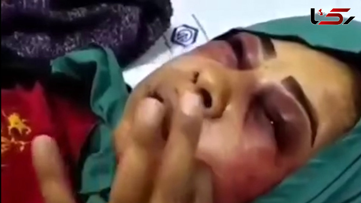 فیلم شکنجه زن زرندی توسط شوهرش / نیمه جان در بیابان پیدا شد