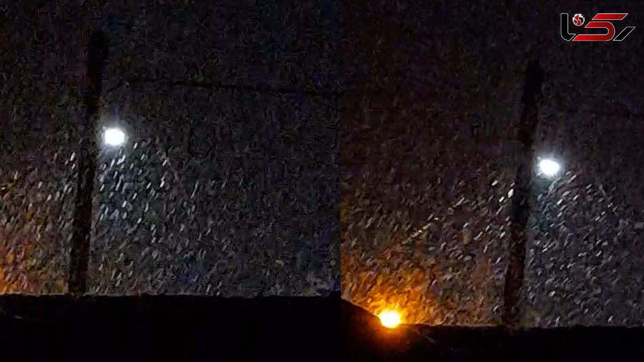 ببینید / بارش شدید برف در زرینه، کردستان + فیلم 