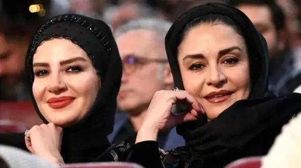 عکس زیرخاکی از ملیکا و مریلا زارعی در متهم گریخت