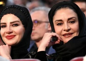 عکس زیرخاکی از ملیکا و مریلا زارعی در متهم گریخت