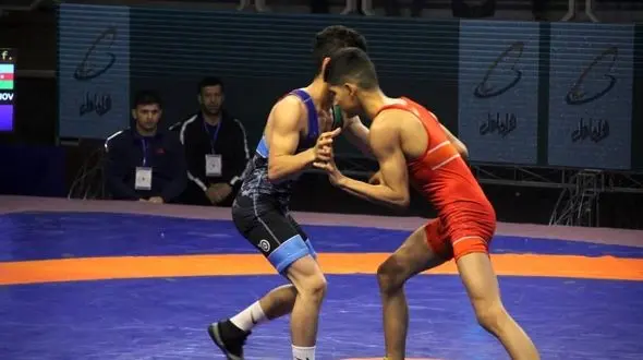 آغاز رقابتهای کشتی فرنگی بین المللی جام شاهد در رشت 