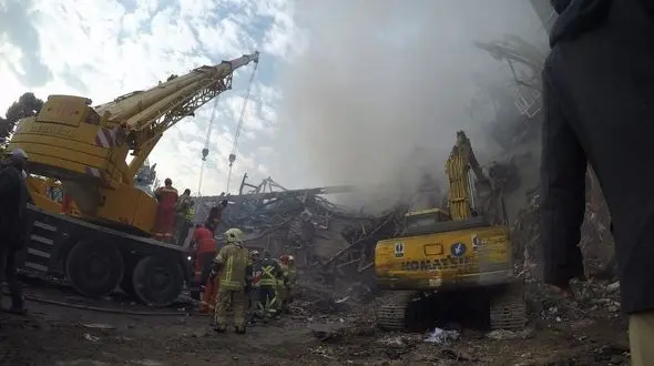 فوری/  محل اجساد دو تن از آتش نشان های فاجعه پلاسکو مشخص شد