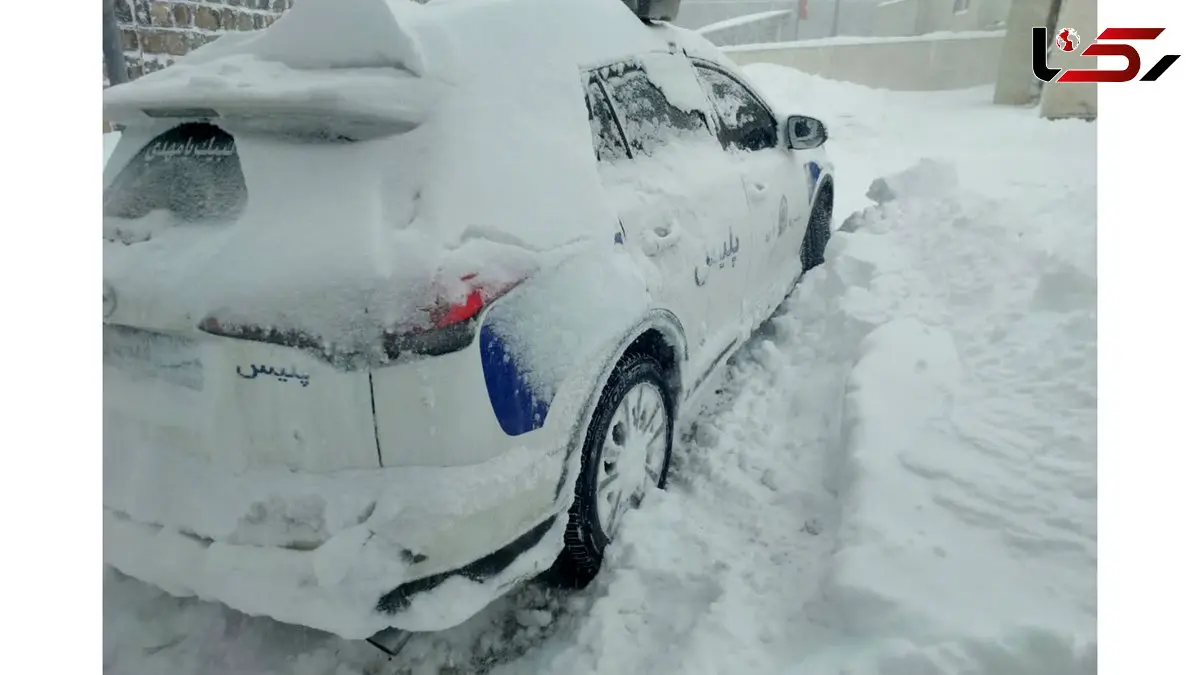 فیلم از بارش بیش از یک متر برف در پل زنگوله / در حال بازکردن جاده هستند