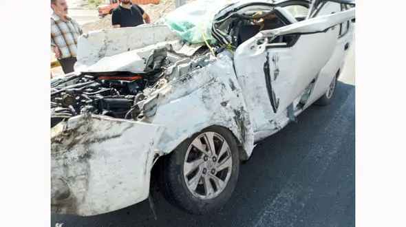 تصادف وحشتناک در اتوبان کسایی تبریز + جزئیات و فیلم