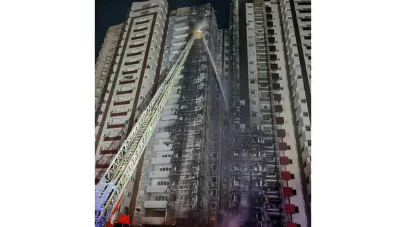 فیلم / آتش سوزی بزرگ در ائل گلی تـبـریـز / بامداد رخ داد